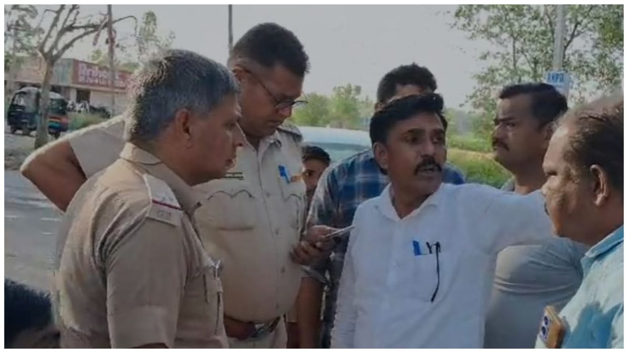 Ambala: Firing on the Sarpanch of Holi village and his son