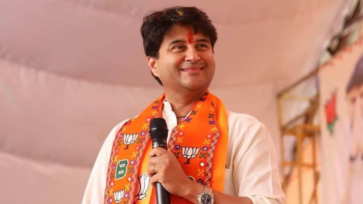 Jyotiraditya Scindia said this during the campaign