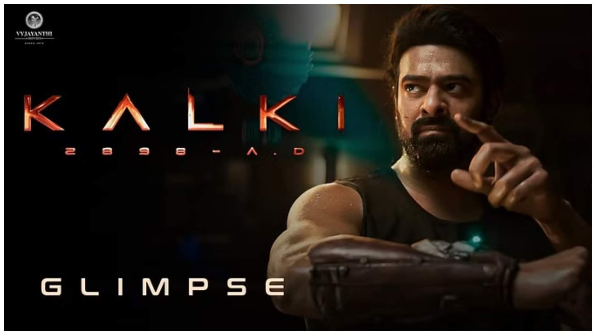 prabhas film Kalki 2898 AD new poster released Important announcement is coming in evening today at 5 pm