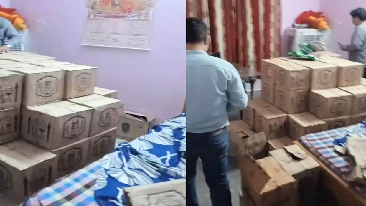 Hamirpur News:  86 boxes of liquor recovered from house in Jol Sappar