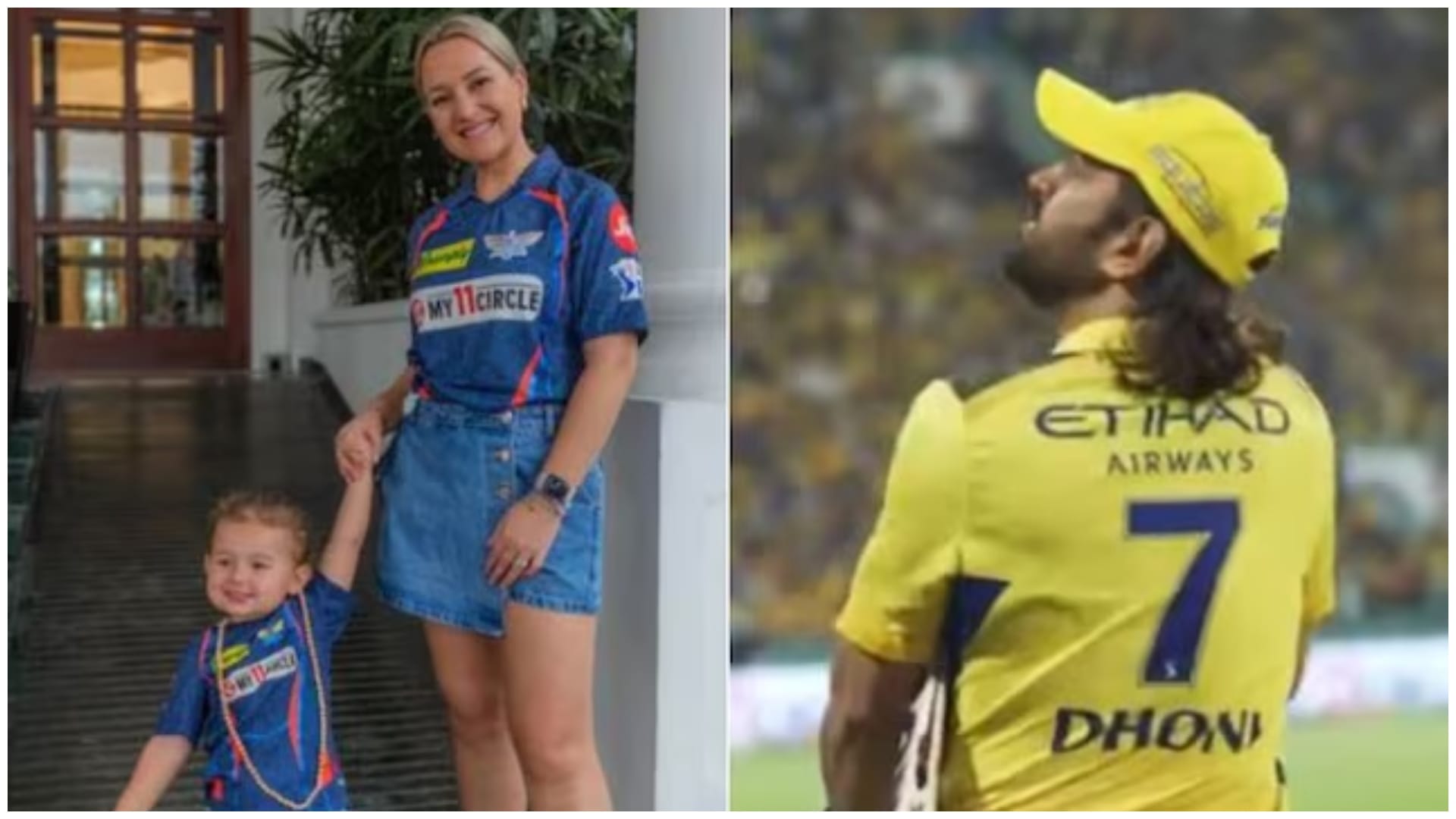 LSG vs CSK IPL 2024: When Dhoni came out to bat in Lucknow, De Kock's wife Sasha got scared due to fans noise