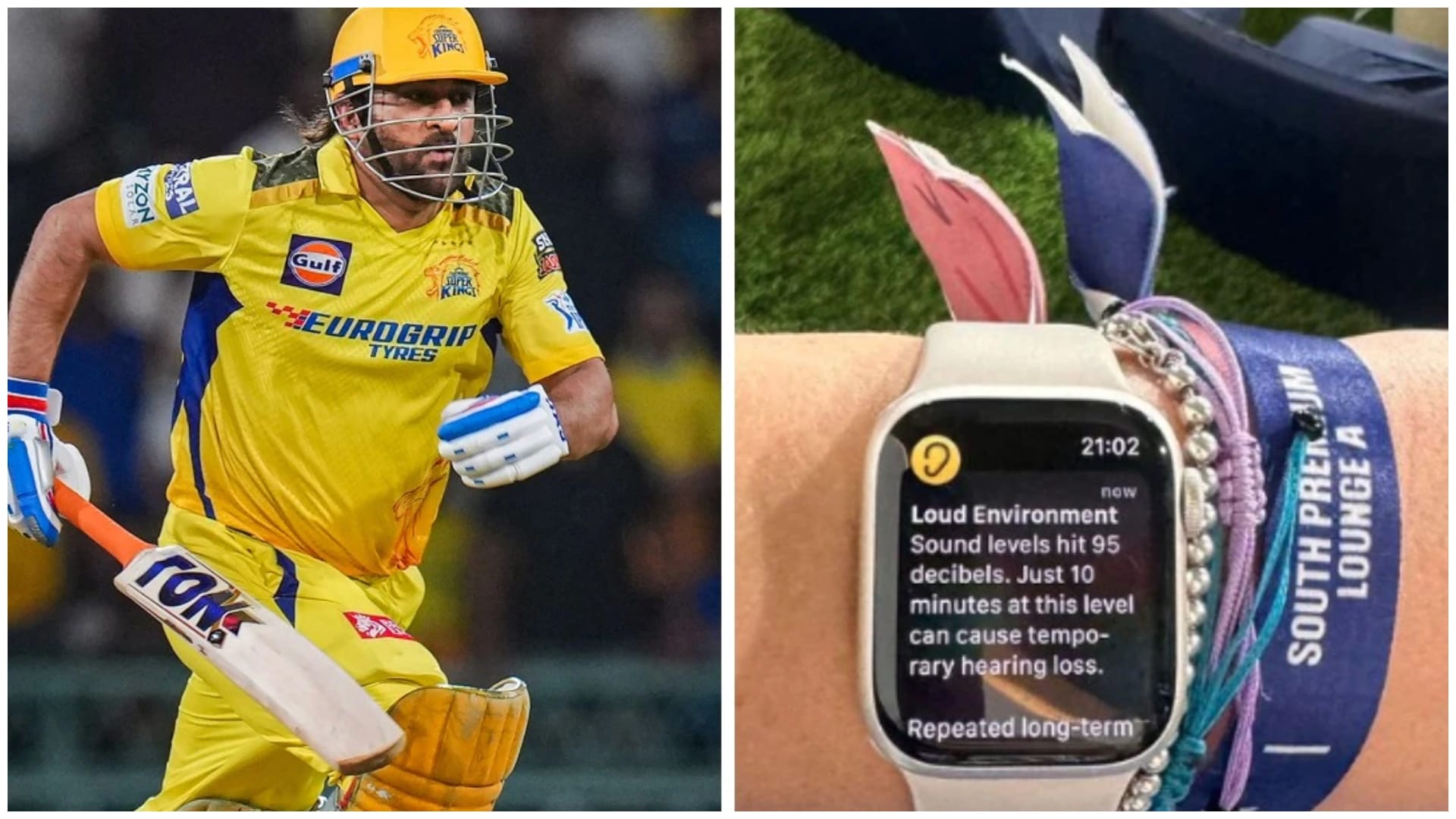LSG vs CSK IPL 2024: When Dhoni came out to bat in Lucknow, De Kock's wife Sasha got scared due to fans noise