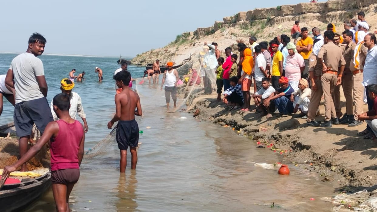 Youth drowned bathing Ganga river in Ballia
