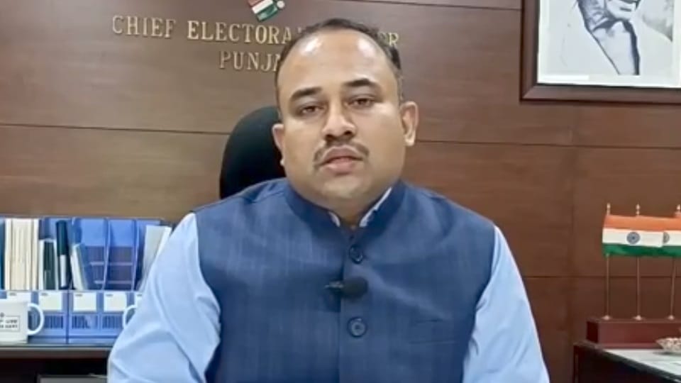 CEO Punjab Sibin C to go live on Facebook for second time on May 17