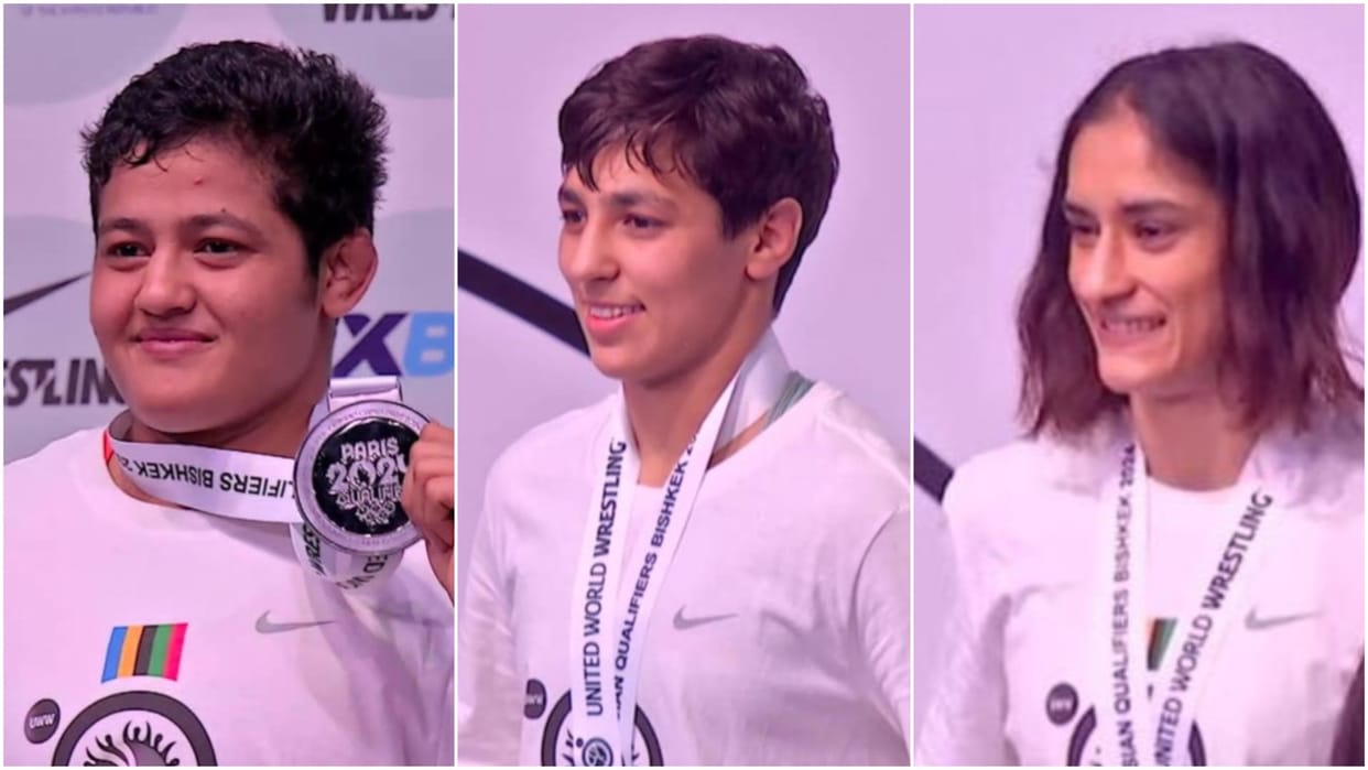 Sports: Vinesh Phogat and Anshu Malik got Olympic quota for the country