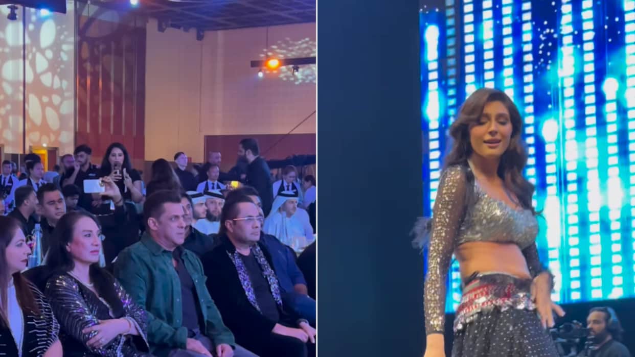 Salman Khan Video From Dubai Event Goes viral on Internet after Firing case See Netizens Reaction