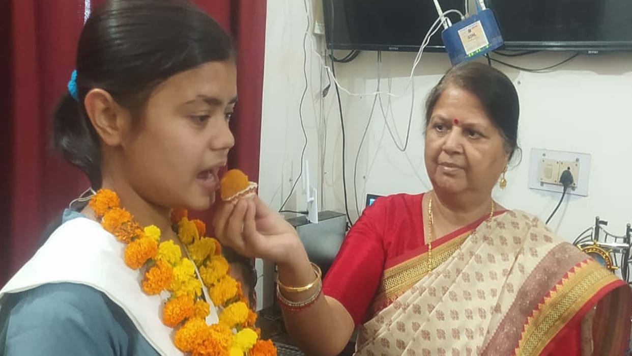 UP Board Result 2024: Surbhi achieved eighth rank in the state in class 12 of UP Board