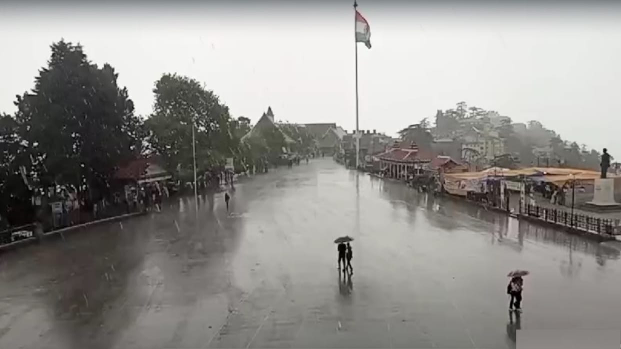 Himachal Weather: imd forecast of rainfall for five consecutive days in many parts of state, hailstorm alert a