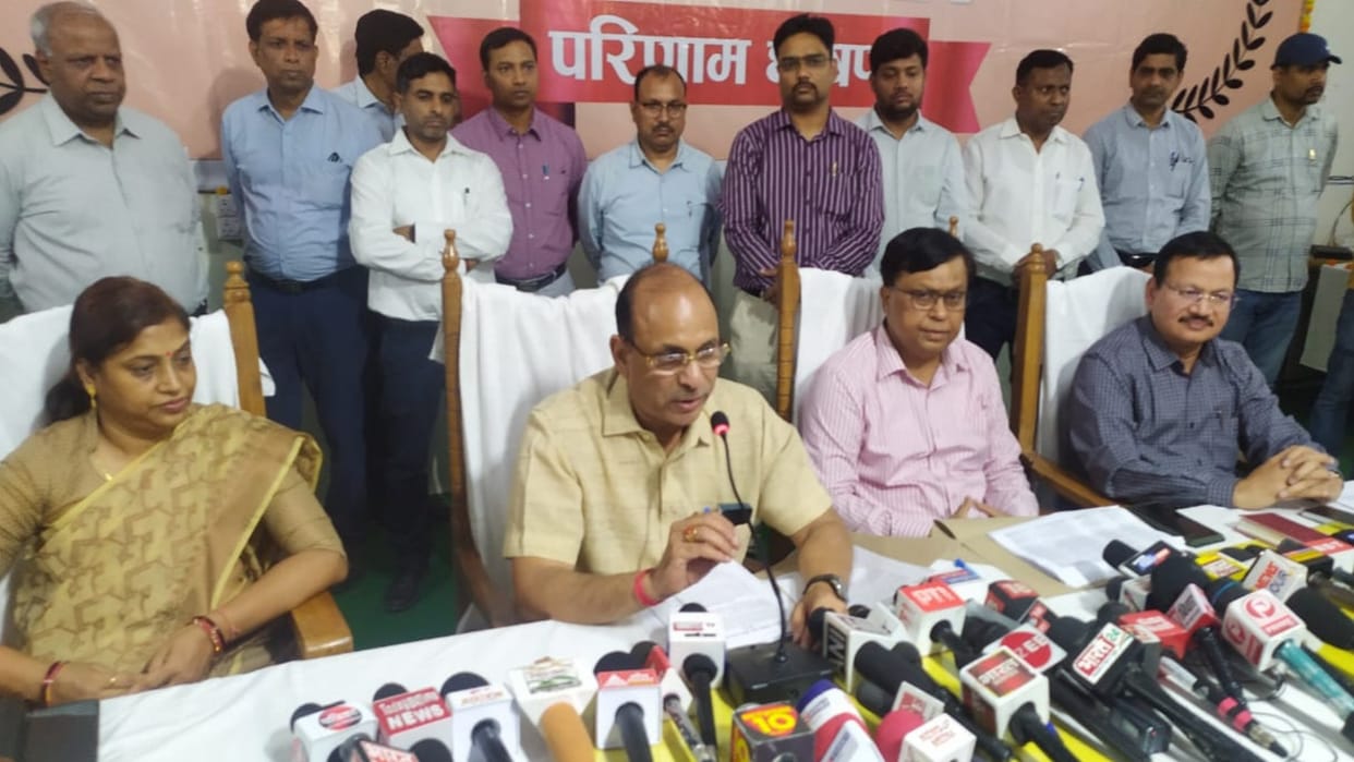 UP Board Result 2024: Amroha remains number one in intermediate, Bhadohi tops in high school.