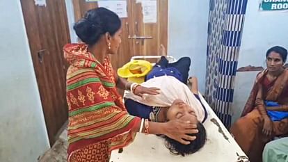 Begusarai: Villagers entered house alleging love affair and brutally beat girl student, condition critical