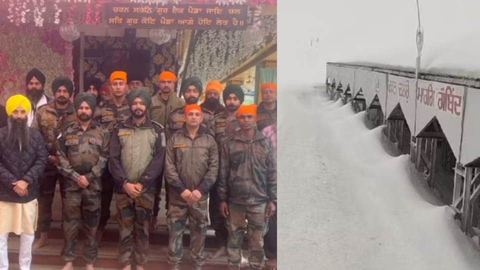 Hemkund Sahib Yatra 2024 Covered With Soldier Leaves for removing Approx 10 feet snow