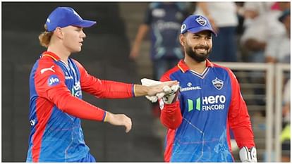 DC Captain Rishabh Pant Suspended for one match fined 30 Lakh Rupees for Slow Over Rate Code of Conduct Breach