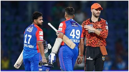 DC Captain Rishabh Pant Suspended for one match fined 30 Lakh Rupees for Slow Over Rate Code of Conduct Breach