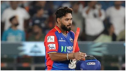 DC Captain Rishabh Pant Suspended for one match fined 30 Lakh Rupees for Slow Over Rate Code of Conduct Breach