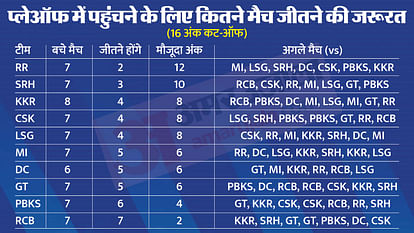 IPL 2024 Playoffs Qualification Scenario after DC vs SRH Match Points Table Today All Teams Ranking