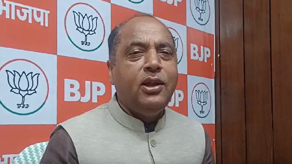 Jairam Thakur said that RSS does not need the guidance of Vikramaditya Singh