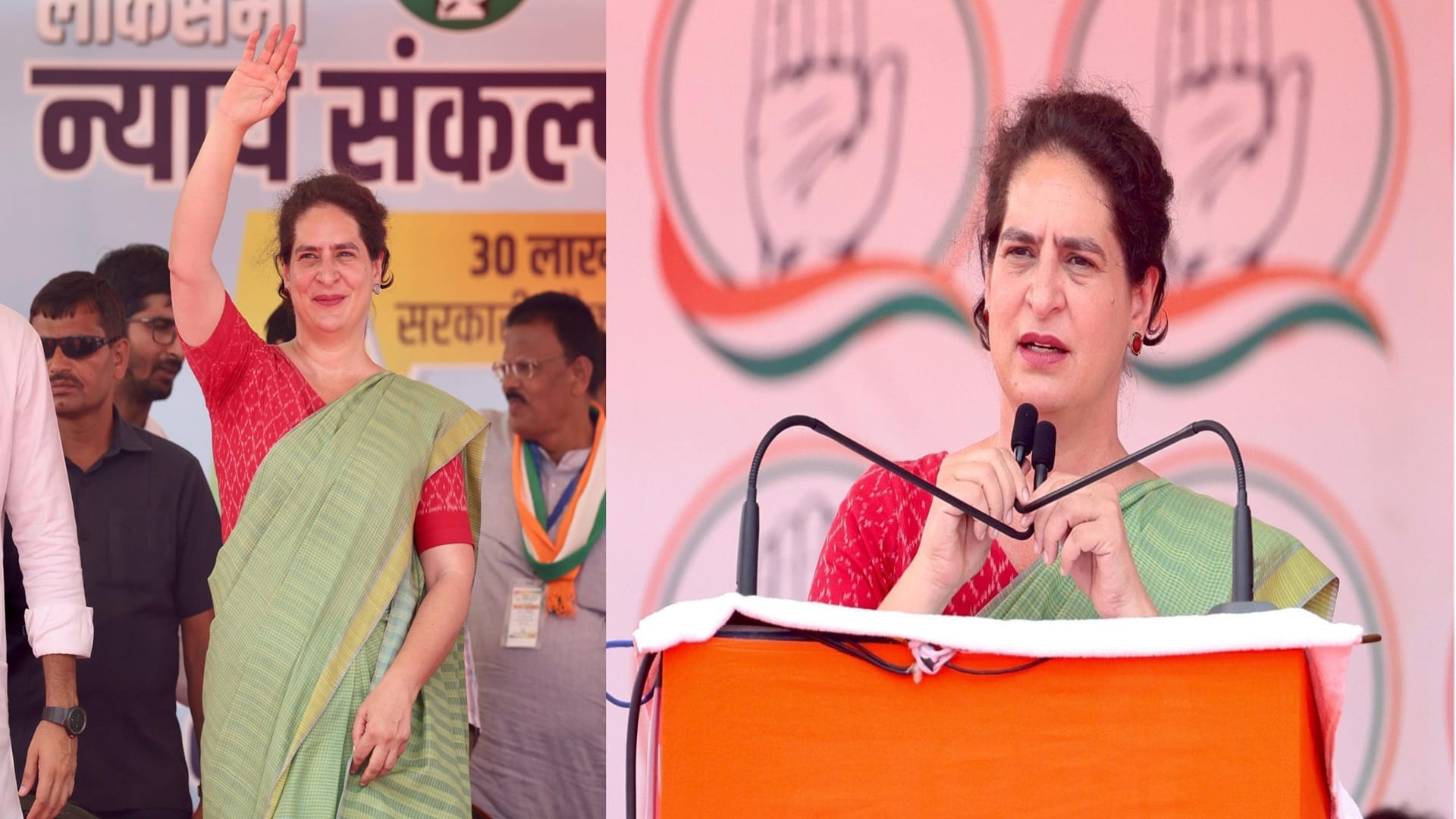 'Politics of drama and drama is going on under BJP rule': said Priyanka Gandhi in chhattisgarh