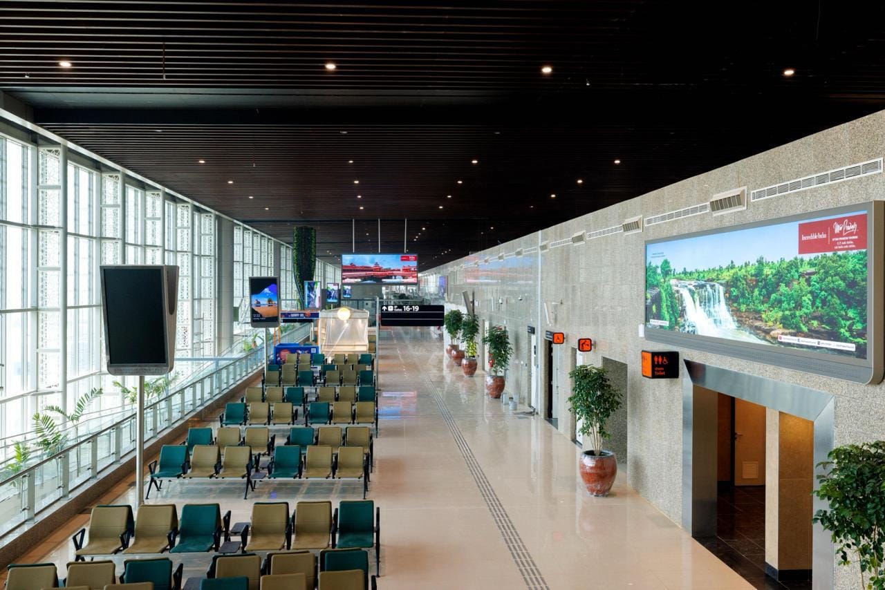 New look of Lucknow airport: Grandeur looks like Frankfurt Airport of Germany, cost of Rs 3900 crores