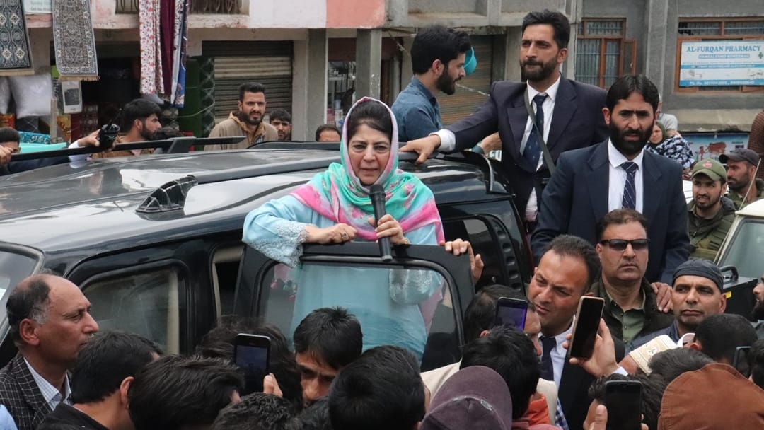mehbooba mufti said Congress Must Rethink its Alliance With national conference in jammu kashmir