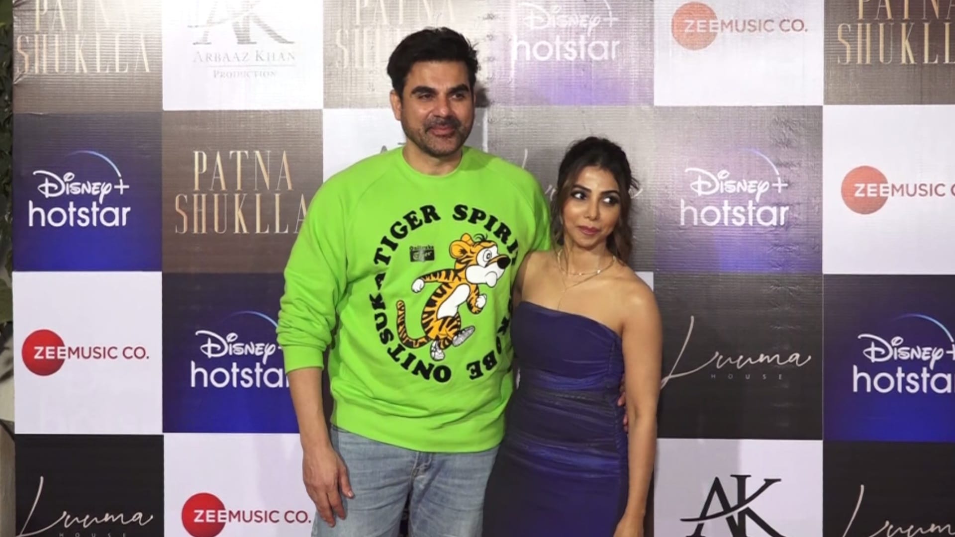 Patna Shuklla Success Party Raveena tandon Arbaaz Khan Sshura Khan Chandan roy sanyal jatin goswami
