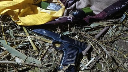 Terror network busted in poonch ogw Headmaster arrested with pistol and grenade