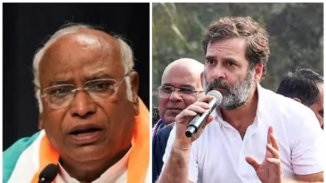 Kharge Rahul Priyanka demand strict action against murder of VIP chiefs father