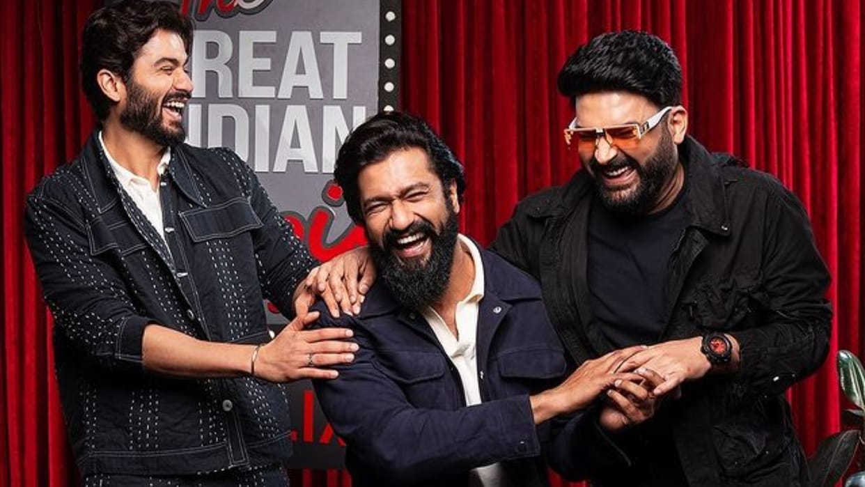 Chaava actor Vicky Kaushal revealed secret about Sunny Kaushal Sharvari affair in The Great Indian Kapil Show