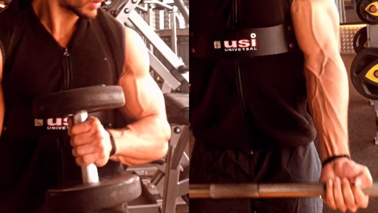 Tiger Shroff upload his new workout video on his instagram account flaunts his biceps