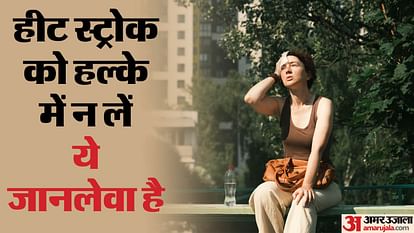 chance of heat stroke increase in Delhi-NCR Experts advised not to let the body lose water
