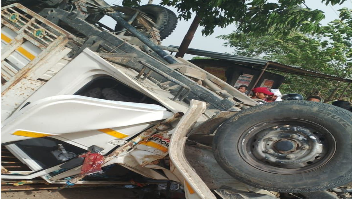 Youth dies due to collision with pickup at Mahadahan intersection of Deoria
