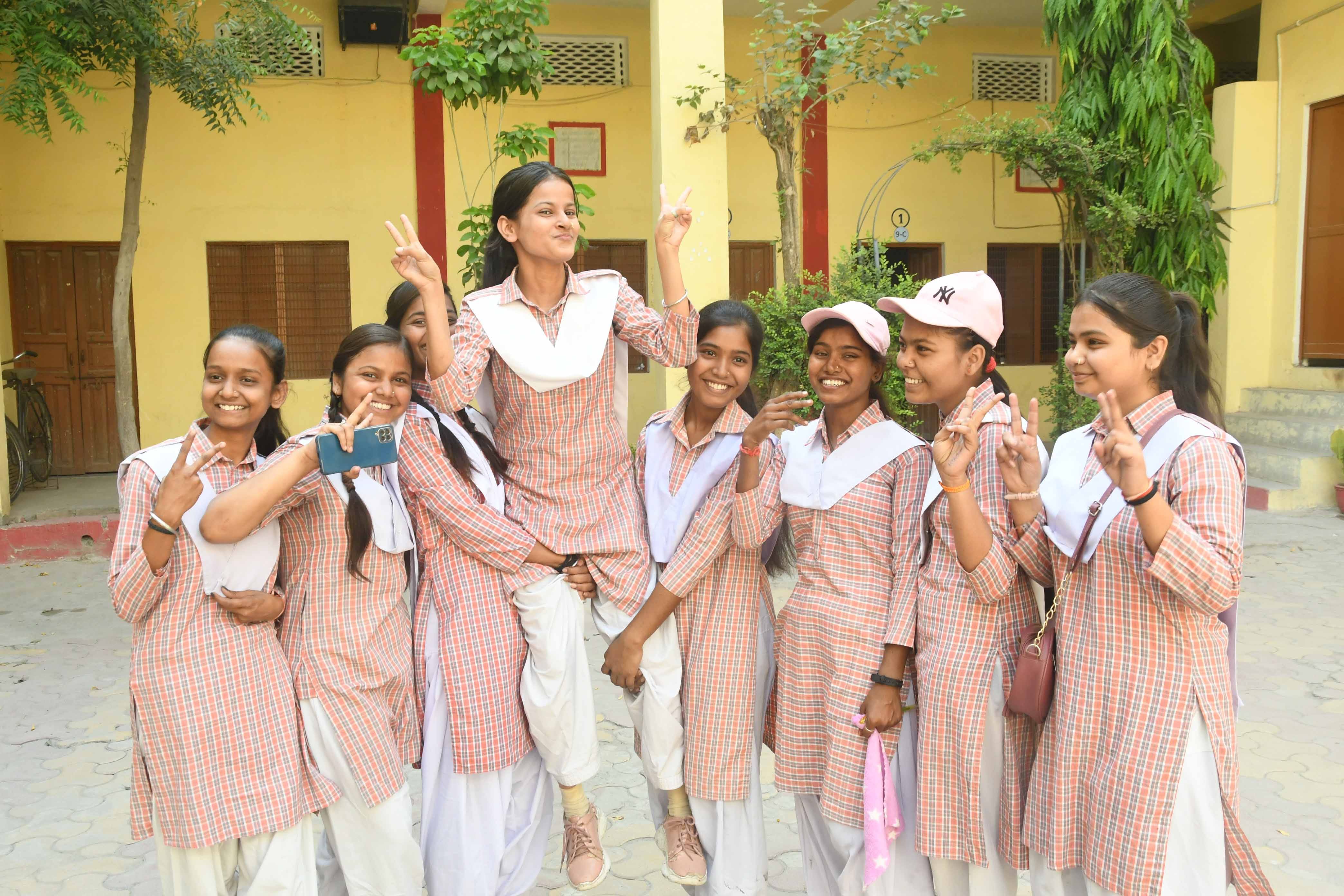 UP Board Result 2024 toppers of varanasi see latest photos