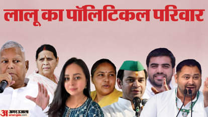 लालू परिवार।