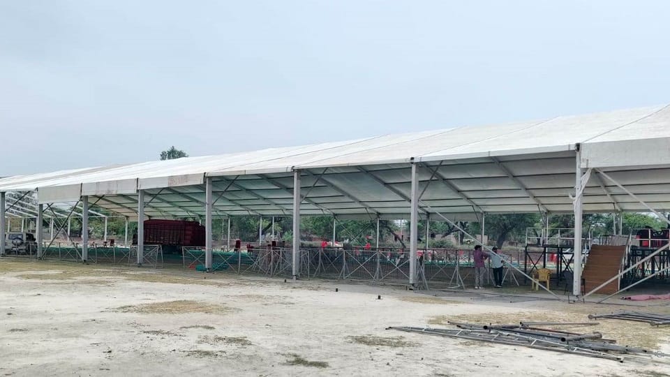 Amroha: CM Yogi Adityanath public meeting in Rahra tomorrow, diverted, preparations intensified