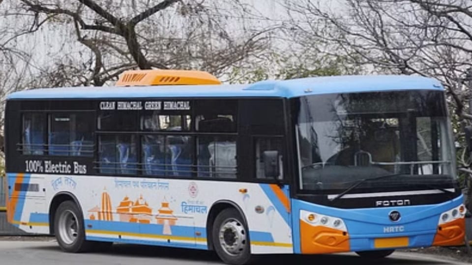 Himachal Tourism Enjoy snow for Rs 500 HRTC starts two electric buses for snow points