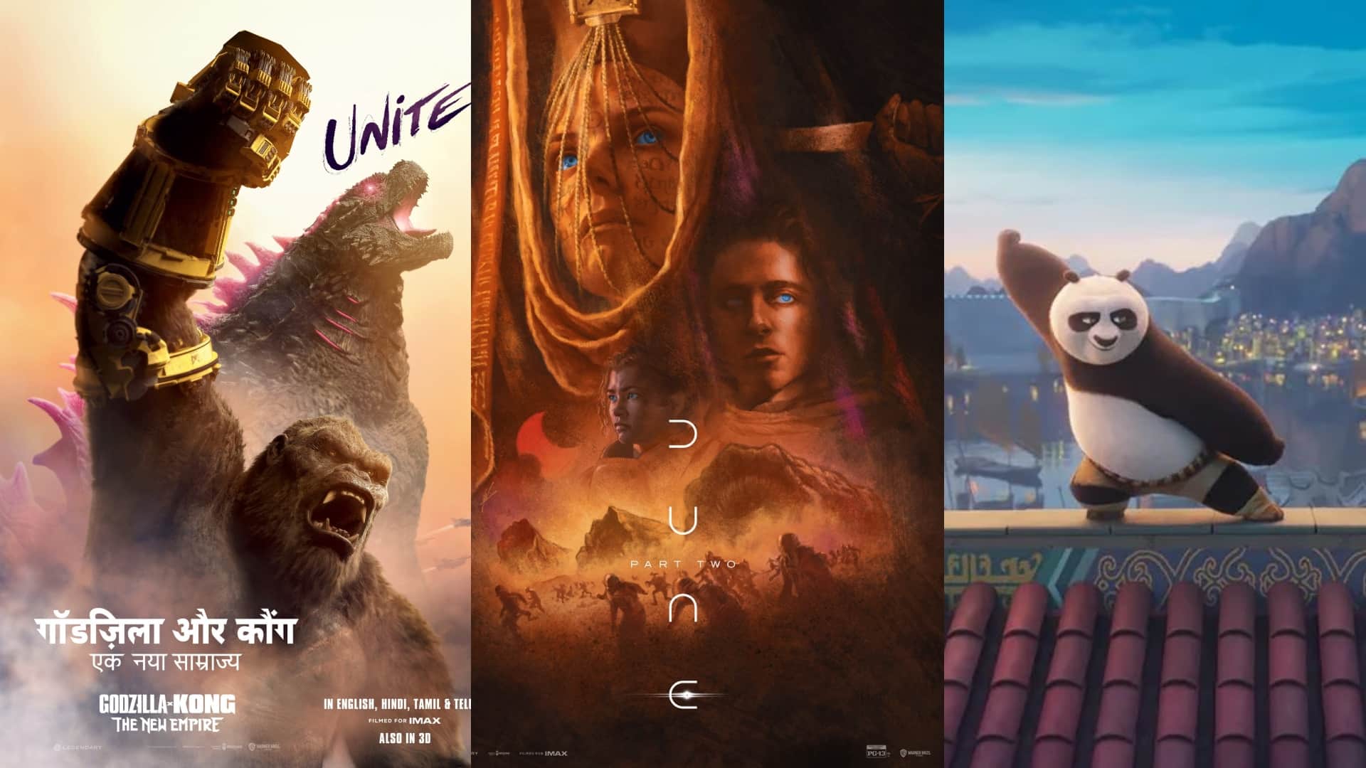Godzilla X Cong and Dune 2 are back in theatres beat recent Bollywood hindi movies in collections