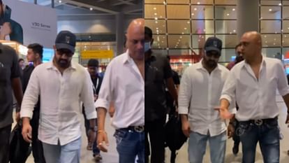 Junior NTR reaches Mumbai gearing up for shooting of War 2 With hrithik roshan pictures go viral