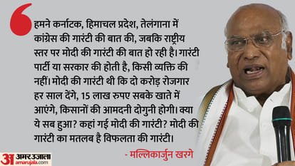 Congress Chief Mallikarjun Kharge Interview Lok Sabha Elections 2024 PM Modi Edge to Opposition Bloc INDIA