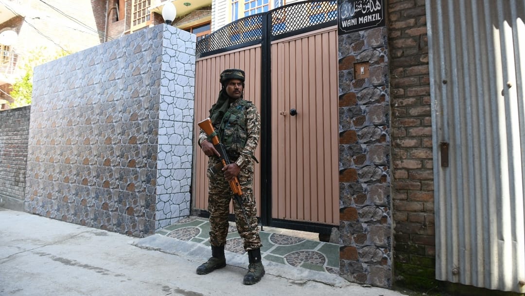NIA conducting raids at nine locations in Srinagar in terror link case
