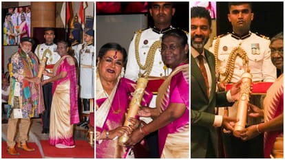 Venkaiah Naidu and other dignitaries were honored with Padma awards President Murmu honored