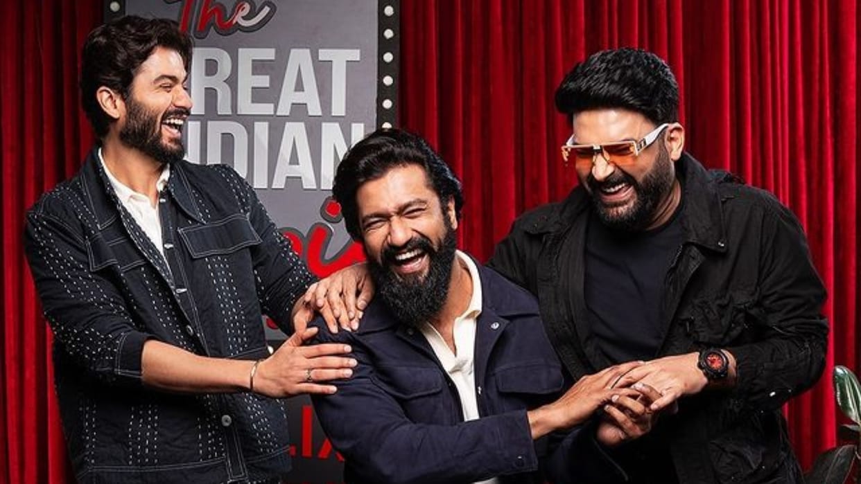 Sunny Kaushal made fun of Vicky Kaushal singing skills in The Great Indian Kapil Show new episode
