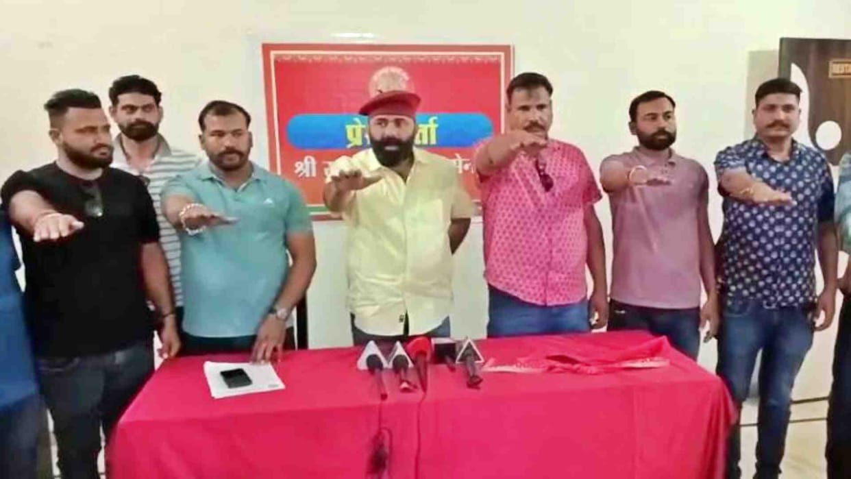 Sawai Madhopur: Karni Sena made up its mind to vote against BJP