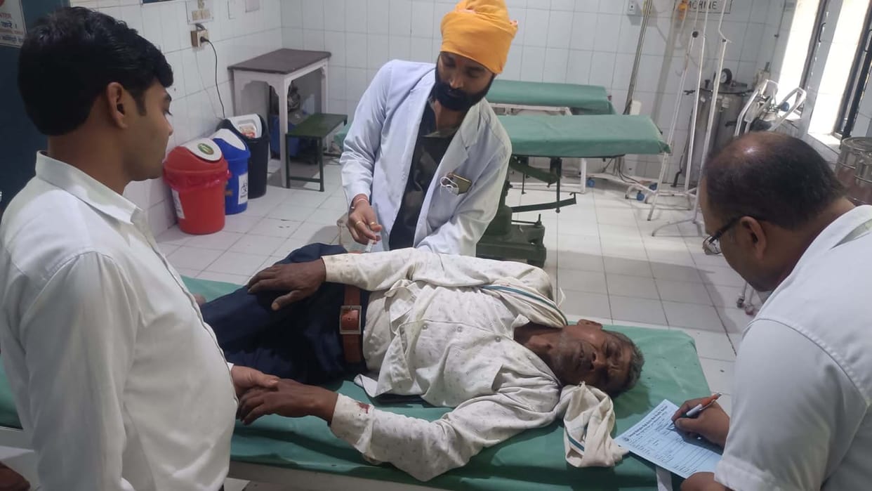 Hamirpur Accident: one died and one injured