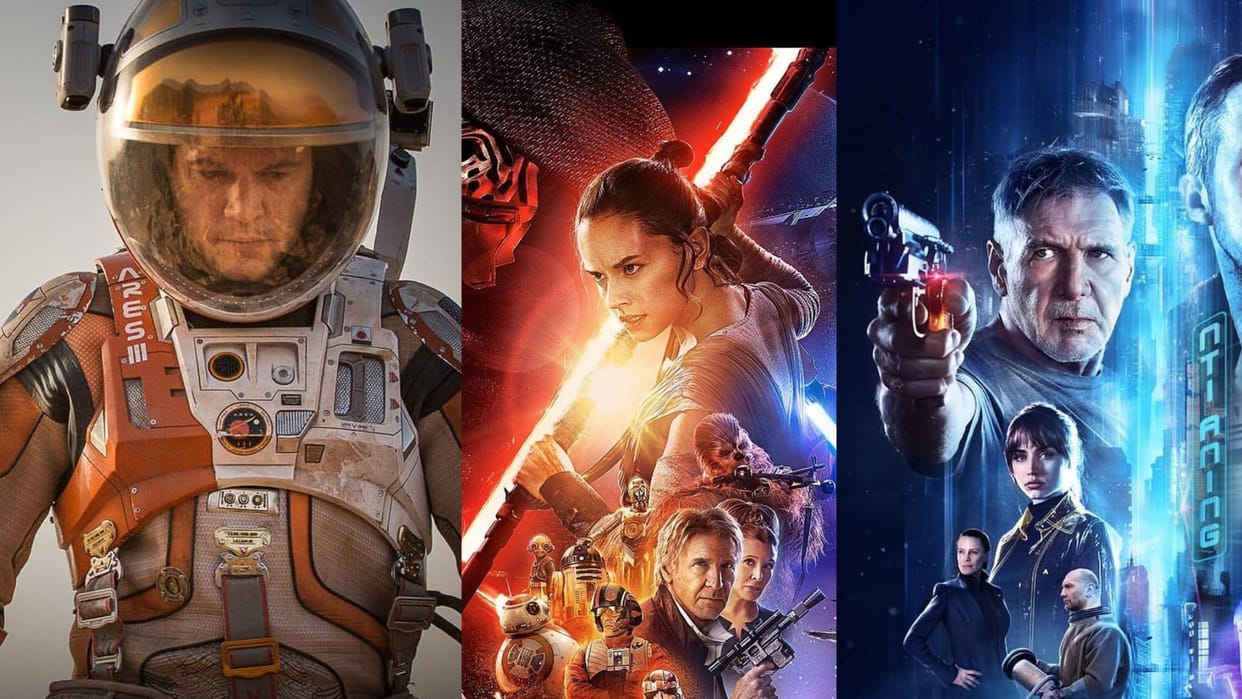 Hollywood Movies Based On Future Avatar The Martian Star Wars Blade Runner