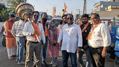 Hanuman Jayanti 2024 Grand procession Sunderkand religious events Hanuman Janmotsav Dehradun Uttarakhand