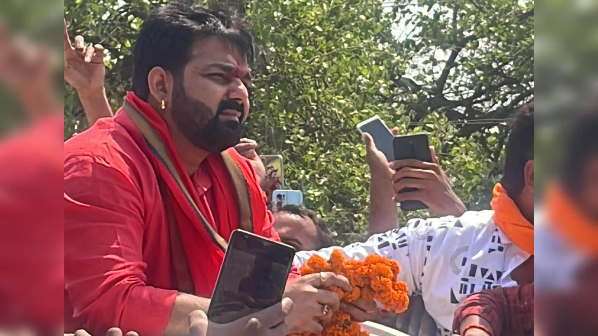 Lok Sabha 2024: Independent candidate Pawan Singh did road show in Karakat Lok Sabha constituency of Rohtas