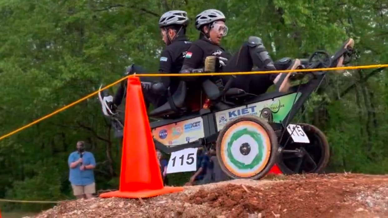 NASA honoured two Indian students of New Delhi and Mumbai Human Exploration Rover Challenge
