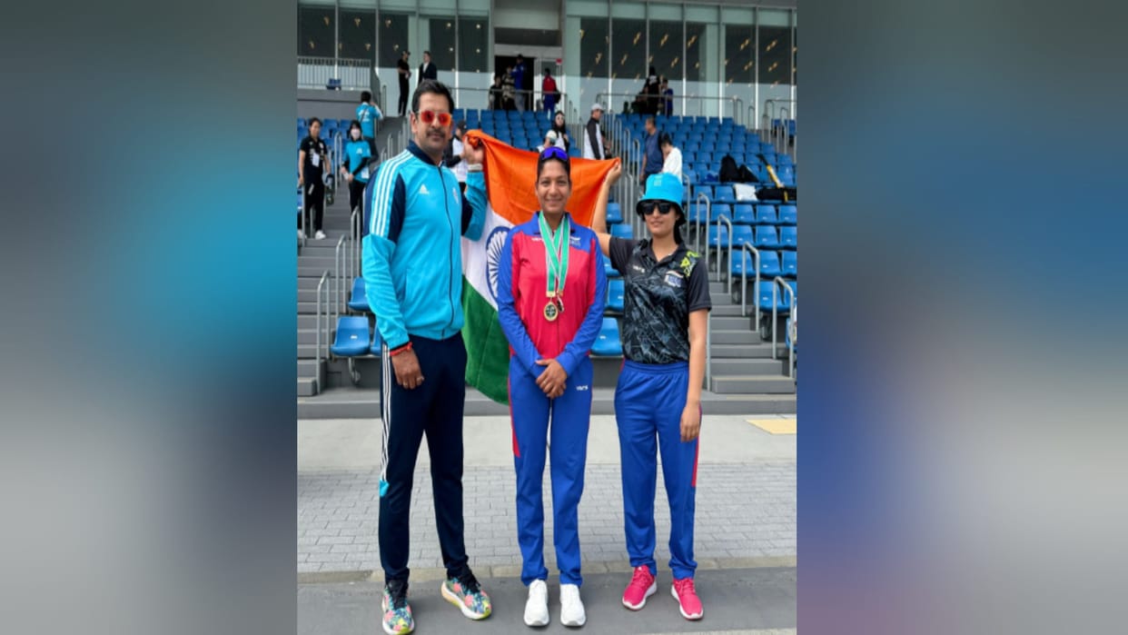 Shamli Shabana has won gold and silver medal in National Para Canoe Asian Championship in Japan