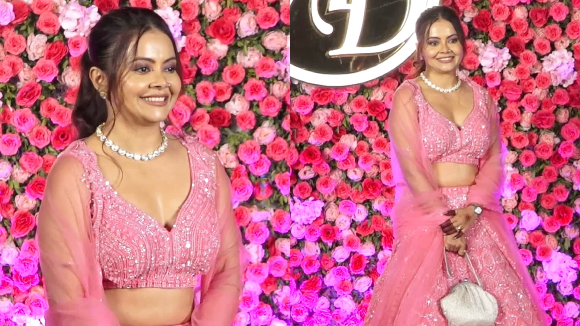 Aarti singh sangeet night begun click here to see the looks of krushna abhishek devoleena bhattacharjee