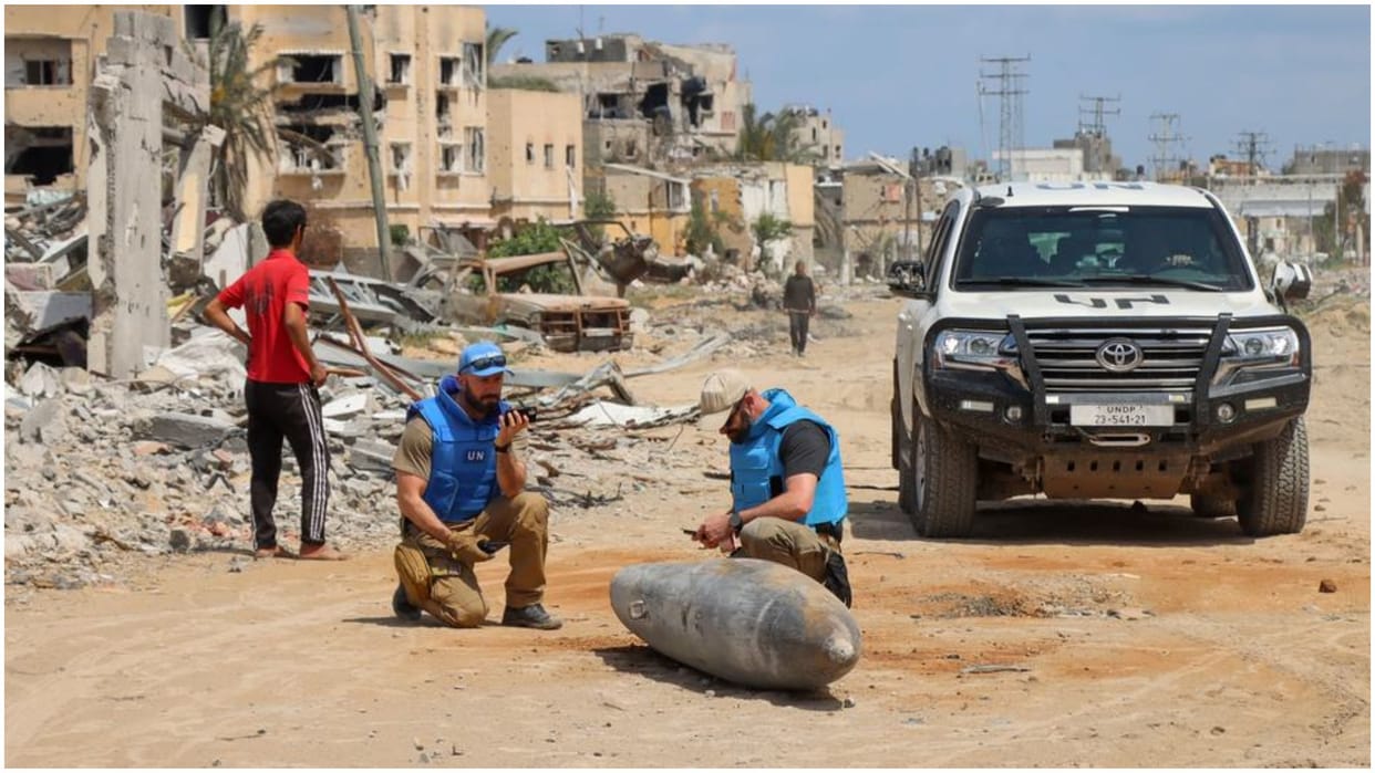 UN News UNICEF claims use of explosive weapons in populated areas harming humans advocates for EWIPA