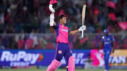 IPL 2024: मुंबई के खिलाफ जमकर बरसे यशस्वी जायसवाल, ठोका आईपीएल का दूसरा शतक, बने ऐसा करने वाले पहले बल्लेबाज ipl 2024: yashasvi jaiswal becomes youngest batsman to score 2 ipl hundreds before age of 23 in rr vs mi match
